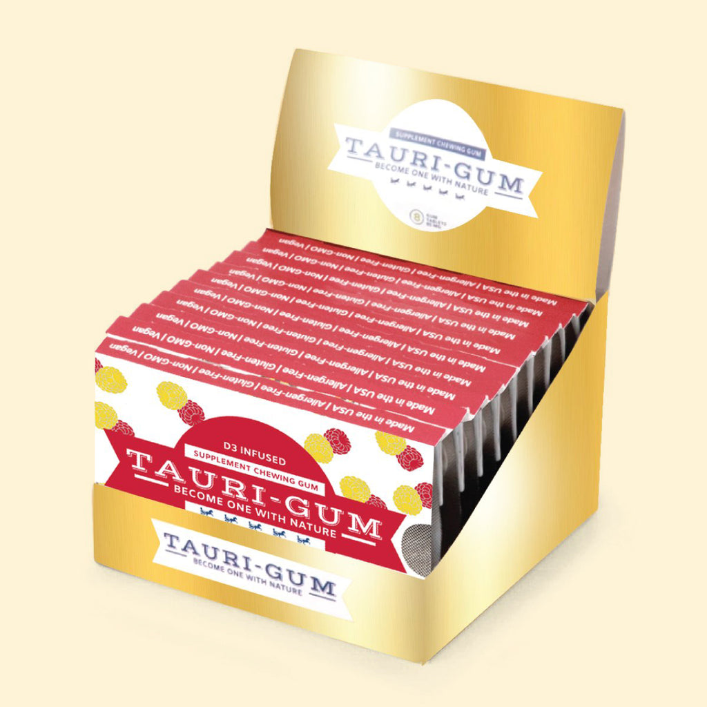 Golden Raspberry Vitamin D3 Gum (30 day supply)