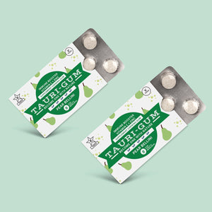 Pear Bellini Vitamin C + Zinc Gum 10mg - 2 Pack